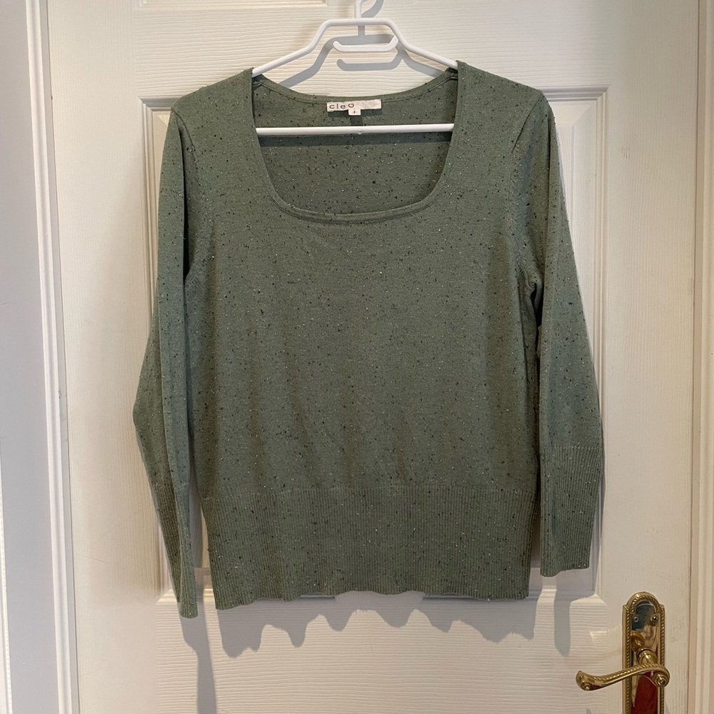 Beautiful square neck sweater